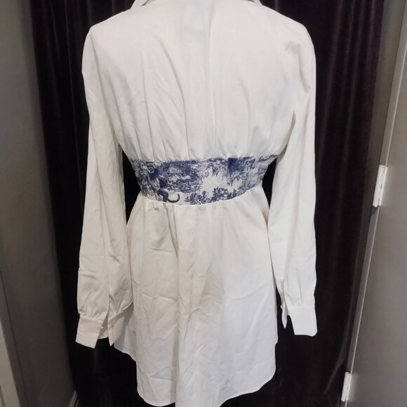 Cider Retro-Inspired China Print Dress - Picture 6 of 7